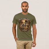 Duitse staande hond korthaar t-shirt (Voorkant volledig)