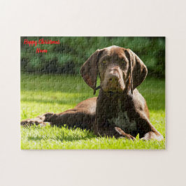Duitse Staande Hond. Legpuzzel