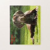 Duitse Staande Hond. Legpuzzel (Verticaal)