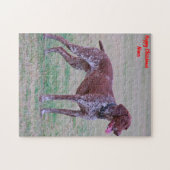 Duitse Staande Hond. Legpuzzel (Horizontaal)
