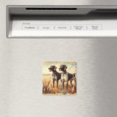 Duitse Staande Hond Magneet (Insitu (Vaatwasser))