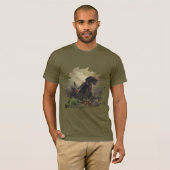 Duitse Staande Hond met Draadhaar T-Shirt (Voorkant volledig)