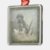 Duitse Staande Hond Metaal Ornament (Links)
