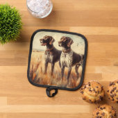Duitse Staande Hond Pannenlap (Top down)