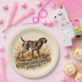  Duitse Staande Hond  Papieren Bordje (Feest)