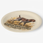  Duitse Staande Hond  Papieren Bordje (Gekanteld)