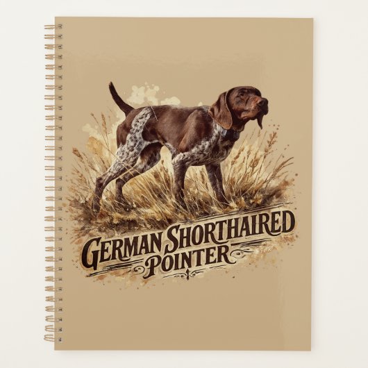 Duitse Staande Hond  Planner (Voorkant)