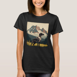 Duitse Staande Hond Portret Tie en Dy T-shirt