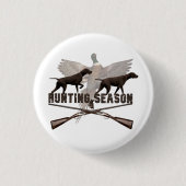 Duitse Staande Hond Ronde Button 3,2 Cm (Voorkant)