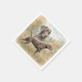 Duitse Staande Hond  Servet (Hoek)