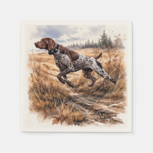  Duitse Staande Hond  Servet