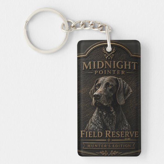 Duitse Staande Hond Sleutelhanger (Voorkant)