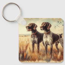 Duitse Staande Hond Sleutelhanger