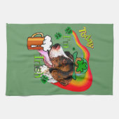 Duitse Staande Hond St. Pattys Theedoek (Horizontaal)