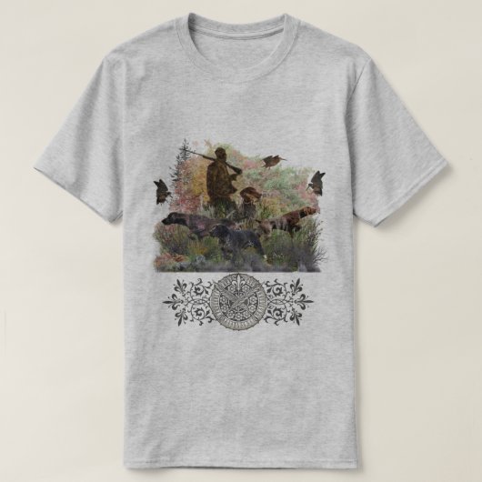 Duitse Staande Hond T-shirt (Design voorkant)