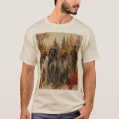 Duitse Staande Hond T-shirt (Voorkant)