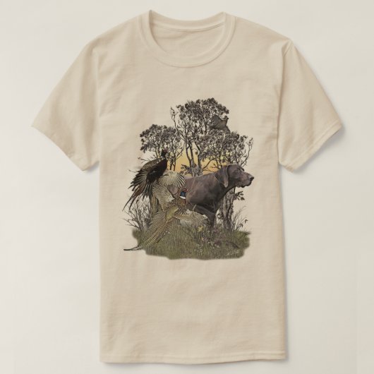 Duitse Staande Hond T-shirt (Design voorkant)