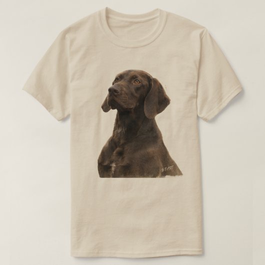 Duitse Staande Hond T-shirt (Design voorkant)