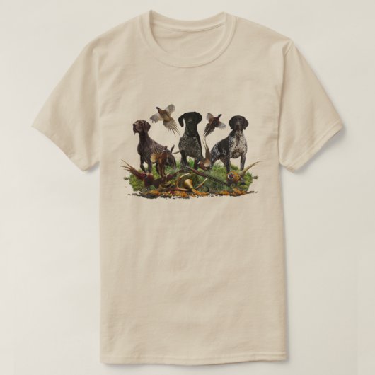 Duitse Staande Hond T-shirt (Design voorkant)