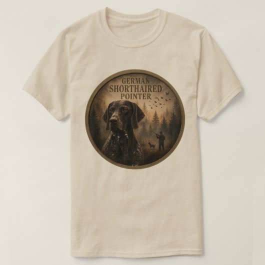 Duitse Staande Hond T-shirt (Design voorkant)