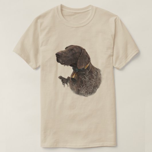 Duitse Staande Hond  T-shirt (Design voorkant)