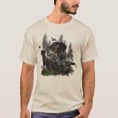 Duitse Staande Hond T-shirt (Voorkant)