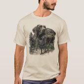 Duitse Staande Hond T-shirt (Voorkant)