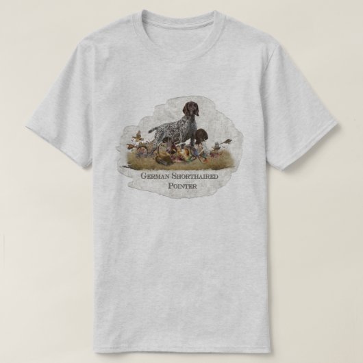 Duitse Staande Hond T-shirt (Design voorkant)
