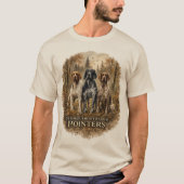Duitse Staande Hond T-shirt (Voorkant)