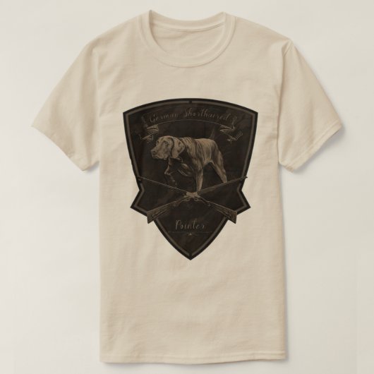Duitse staande hond t-shirt (Design voorkant)