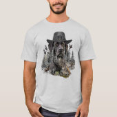 Duitse Staande Hond T-shirt (Voorkant)