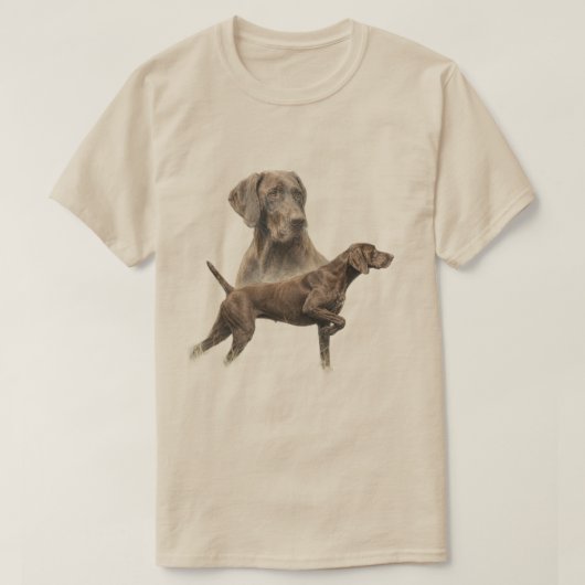 Duitse Staande Hond T-shirt (Design voorkant)