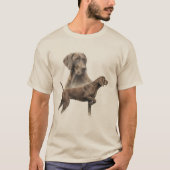 Duitse Staande Hond T-shirt (Voorkant)