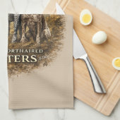 Duitse Staande Hond Theedoek (Quarter Fold)