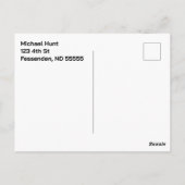 Duitse Staande Hond Wachtend Briefkaart (Achterkant)