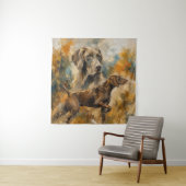 Duitse Staande Hond Wandkleed (In situ)
