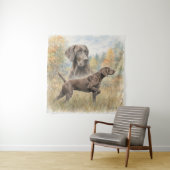 Duitse Staande Hond Wandkleed (In situ)