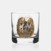 Duitse Staande Hond Whisky Glas (Voorkant)