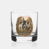 Duitse Staande Hond Whisky Glas (Achterkant)