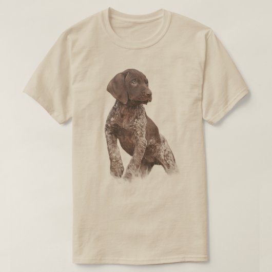 Duitse Staande Korthaar  T-shirt (Design voorkant)