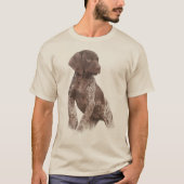 Duitse Staande Korthaar  T-shirt (Voorkant)