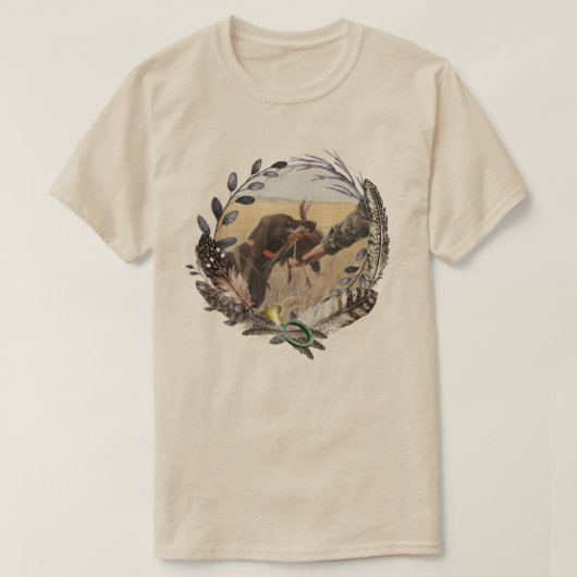 Duitse Staande Korthaar T-shirt (Design voorkant)