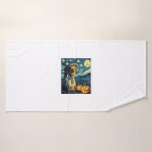 Duitse Staande Pointer 2 Schattige Hond Halloween Badhanddoek (Badhanddoek)