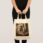 Duitse Staande Pointer Elegante Boodschappentas Tote Bag (Voorkant (product))