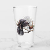 Duitse staande pointer, gsp glas (Achterkant)