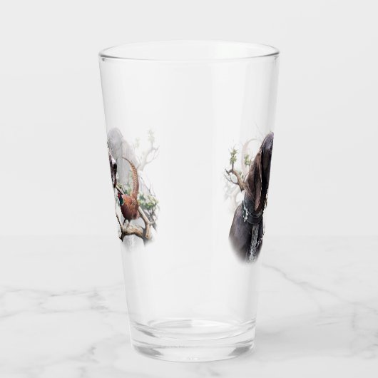 Duitse staande pointer, gsp glas (Rechts)