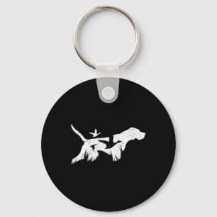 Duitse Staande Pointer Gsp Jachthonden Sleutelhanger