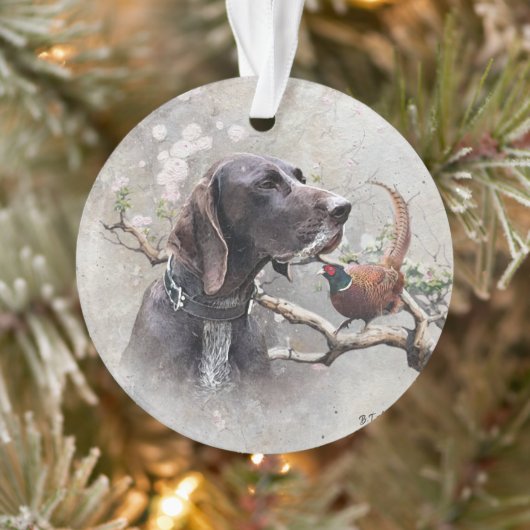 Duitse staande pointer, GSP Ornament (Boom)