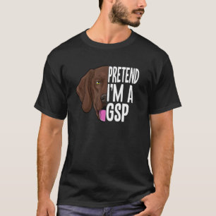 Duitse Staande Pointer Halloween Kleding Gsp Hond T-shirt