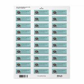 Duitse Staande Pointer Hond Retouradreslabels Etiket (Full Sheet)
